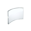 Azar Displays Curved Magnetic Acrylic Sign Holder 7"W X 5"H, PK2 252931